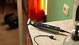 Електроверстат Philips OneBlade QP6506/15 Чорний DS, фото 9