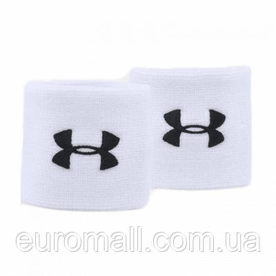 Напульсник махровий UNDER ARMOUR (2шт) 1276991-100, Білий, Розмір (EU) — 1SIZE