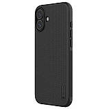 Чохол Nillkin Matte Magnetic Pro для Apple iPhone 16 (6.1") Чорний / Black, фото 4