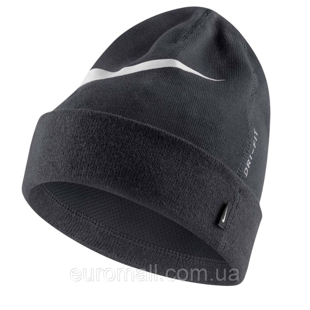 Шапка спортивна Nike Team Beanie AV9751-060, Сірий, Розмір (EU) — 1SIZE