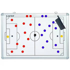 Дошка тактична Meta Magnetic Tactic Board сірий 45х60 см 1900012100, Сірий, Розмір (EU) — 1SIZE