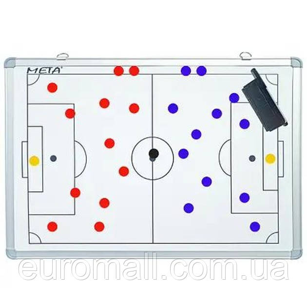Дошка тактична Meta Magnetic Tactic Board сірий 60х90 см 1900022100, Сірий, Розмір (EU) — 1SIZE
