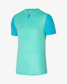 Футболка дитяча ігрова Nike DF TROPHY V JSY SS Youth DR0942-354, Блакитний, Розмір (EU) — 164 cm