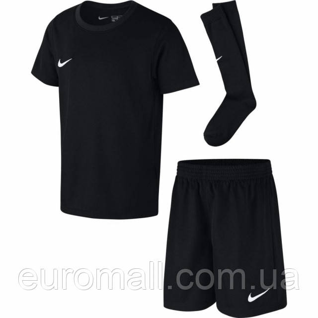 Ігровий комплект дитячий (футболка, шорті, гетри) NIKE CD2244-010
, Чорний, Розмір (EU) — 112 cm