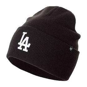 Шапка 47 Brand Mlb Los Angeles Dodgers B-HYMKR12ACE-BKA, Чорний, Розмір (EU) — 1SIZE