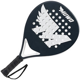 Ракетка MUWO "Salamanca" Padel with Bag 87084902-87084899, Чорний, Розмір (EU) — 1SIZE