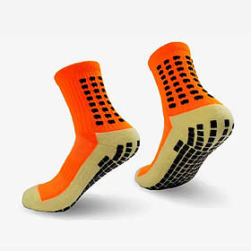 Шкарпетки тренувальні FOOTBALL SOCKS жовтогарячо-жовті 14032025-ORY, Жовтогарячий, Розмір (EU) — 33-39
