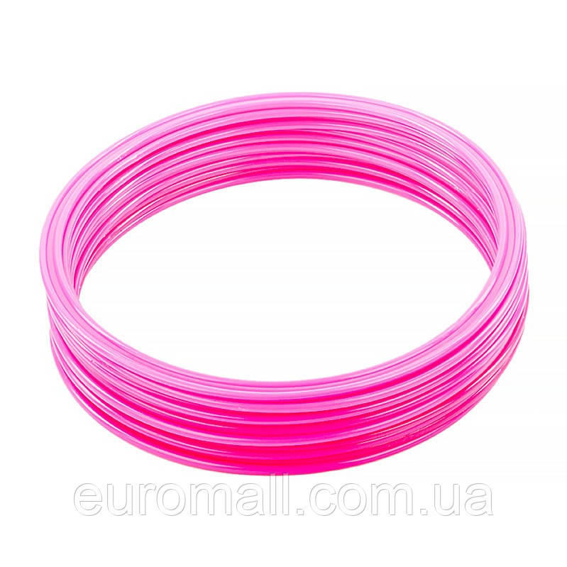 Кільця спортивні 6 шт (рожевий) K034-600-6, Рожевий, Розмір (EU) — 1SIZE