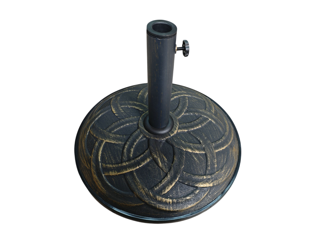 Підставка для парасолі Time Eco TE-BR-25 бетонна, бронзова, 25 кг