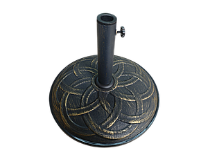 Підставка для парасолі Time Eco TE-BR-25 бетонна, бронзова, 25 кг, фото 1