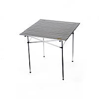 Стол раскладной СИЛА Гармошка (из ламелей, профиль 19 мм, чехол, 960703)