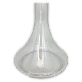 Колба під поклейку SS для кальяну - Прозора, універсальна