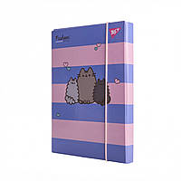 Папка для зошитів на гумці В5 лам. картон Yes, Pusheen