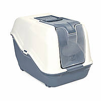 Туалет д/кіш БОКС з фільтром NETTA CLOSE DARK BLUE 51x39x40 (6 шт в ящ)