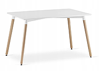 Обідній стіл у скандинавському стилі Fregat Milano Білий