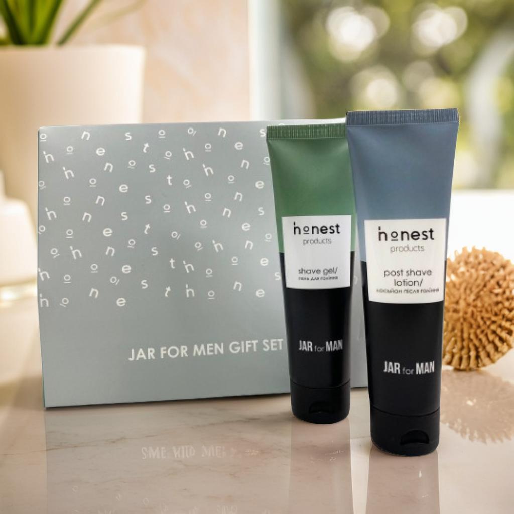Чоловічий набір для гоління подарунковий JAR FOR MEN, фото 1