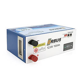 Акумуляторна батарея ORBUS LiFePO4 12,8V 100Ah,(100/100A) 360x140x250 mm, 12kg