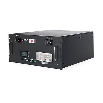 Акумуляторна батарея V-TAC LiFePO4 48V 200Аh 9,6kWh,(100/100A) 445x244x500mm, 78kg, фото 1