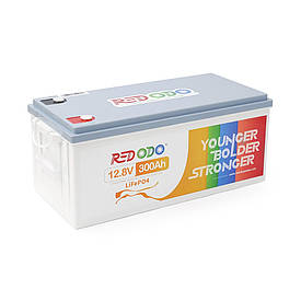 Акумуляторна батарея LiFePO4 Redodo 12.8V 300Ah , 3840Wh, BMS 200A, 522*240*218мм