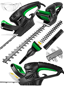 Електричний садовий кущоріз 1500 Вт MalTec 111199 Кущоріз для стрижки живоплотів і гілок