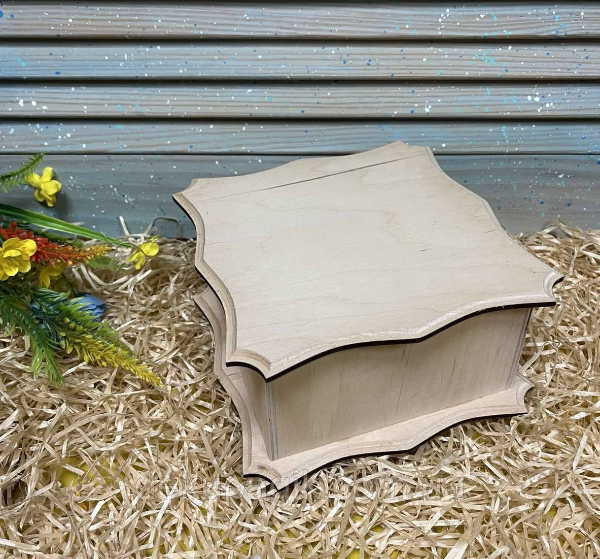 Скринька Ретро 18х18х9 см, фото 1