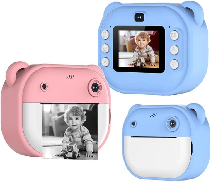 Фотоапарат миттєвого друку Y600 USB + 2 рулони паперу, фото 1