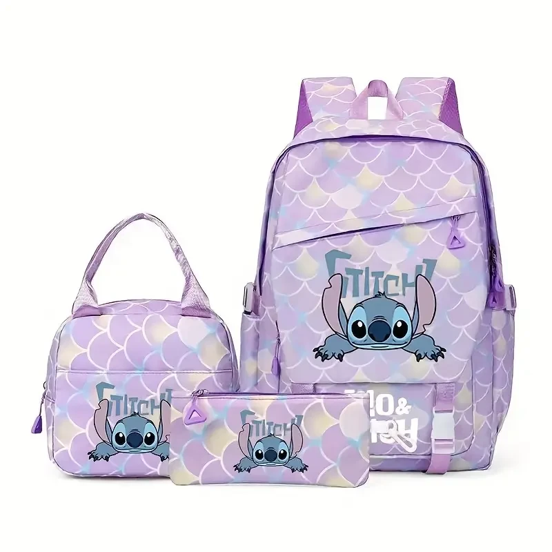 Комплект для шкіл рюкзак, ланчбокс, пенал Stitch Стіч