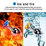 Пробка з Жовтим кристалом, Металевий Плаг 9 х 4 см, Срібна втулка для анального сексу, Стимулятор ануса, Інтим, фото 9