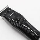 Акумуляторна машинка для стрижки, 4 насадки, Geemy GM-6735 / Бездротова машинка-тример для стрижки волосся, фото 2