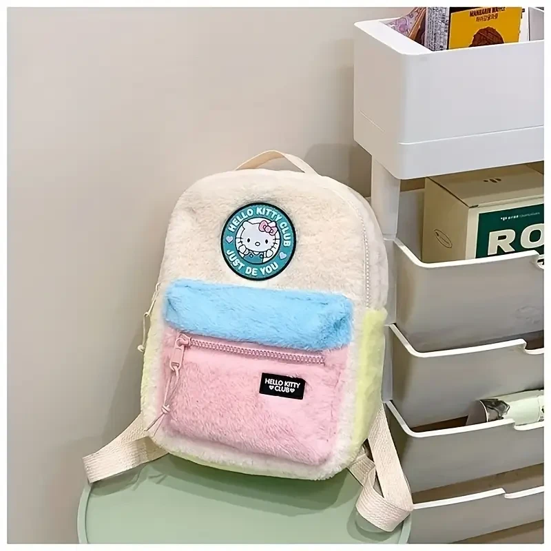 Плюшевий рюкзак Hello Kitty Sanrio Хелло Кітті