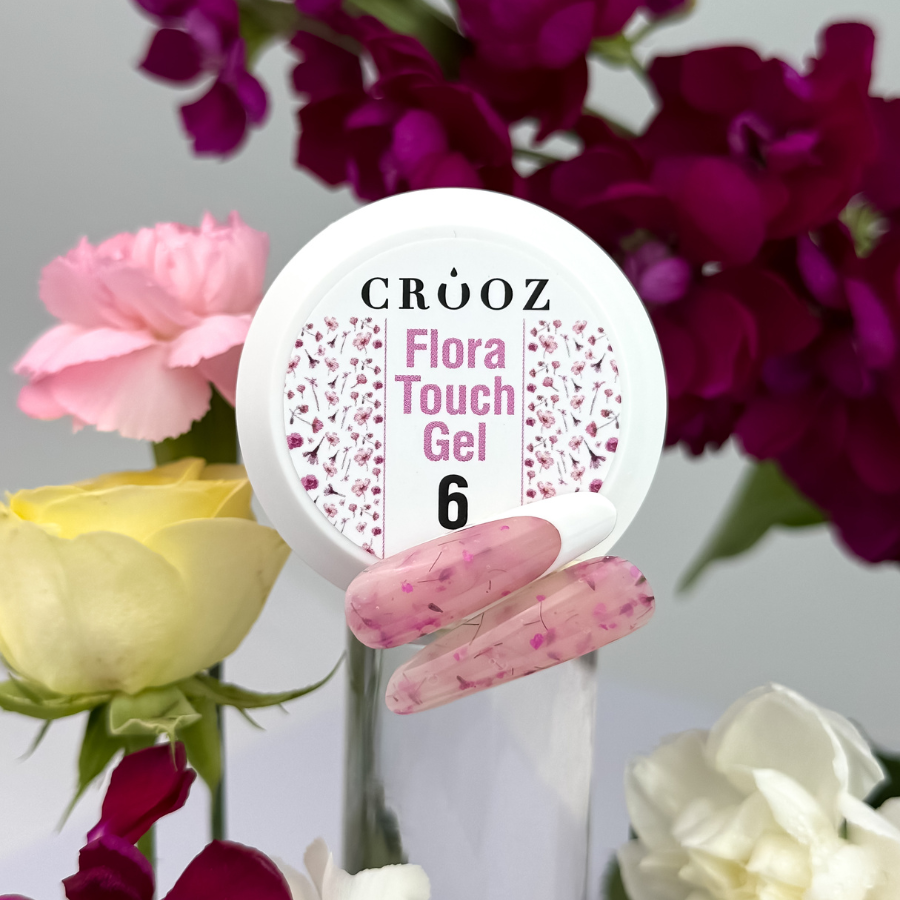 Гель для нарощування Crooz Flora Touch Gel №06, 15 мл, фото 1