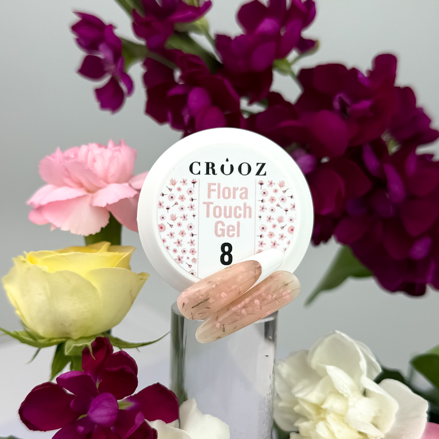 Гель для нарощування Crooz Flora Touch Gel №08, 15 мл, фото 1