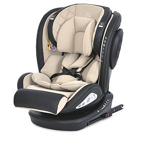 Автокрісло дитяче (група 0+ 1-2-3, isofix, поворот 360 º) EL CAMINO EVOLUTION 2 360 ME 1045 Melange Beige