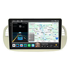 Штатна магнітола Mekede M6 Plus Fiat 500 (2007-2014) Android CarPlay QleD