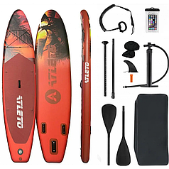 SUP-дошка надувна для плавання Atleto 350 см Miame + сидіння