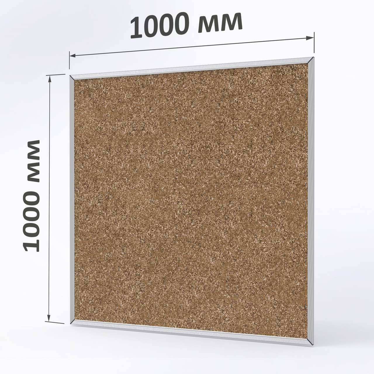 Дошка коркова 1000х1000 мм, фото 1