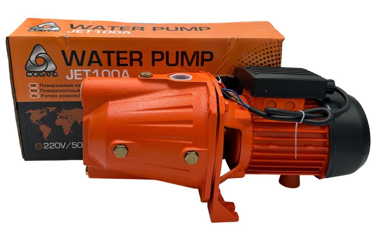 Відцентровий насос для чистої води DELTA JET-100 A 1,1 kw (Чувун.) 1.1 квт, 50 л/х, 45 метрів Польща