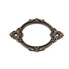 Накладка декоративна рамка Червона Бронза 68*45мм RMT032, фото 2