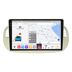 Штатна магнітола Mekede MS 2k Fiat 500 (2007-2014) Android CarPlay QleD