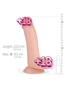 Кліфф реалістичний фалоімітатор / Cliff Realistic Dildo 22cm*4,