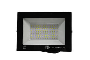 LED прожектор  5000 Лм  50Вт  6500К   холодний білий  SMD2835