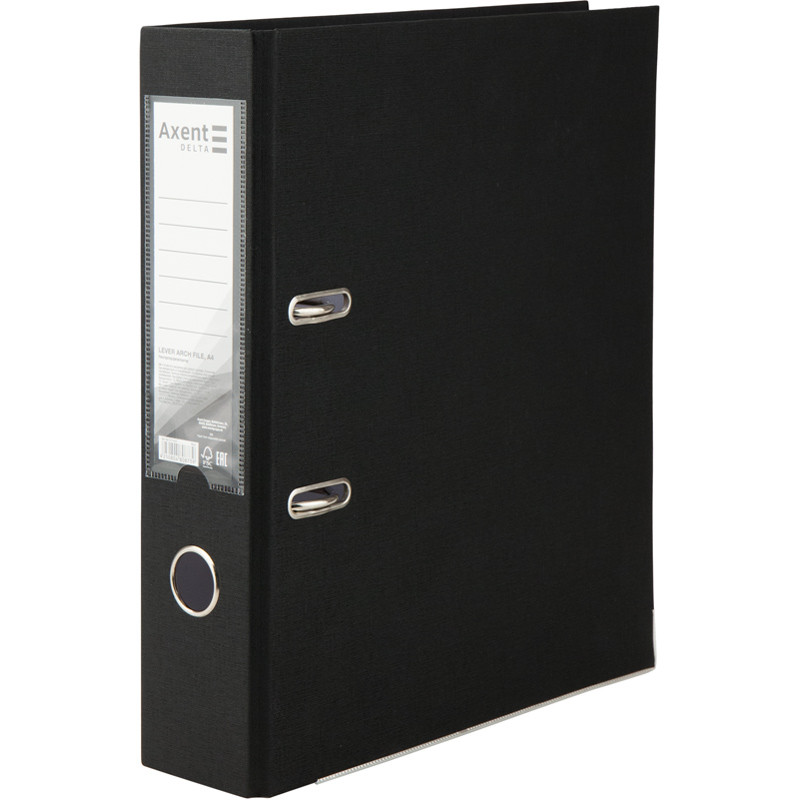 Реєстратор Axent 75мм. D1714-01C чорний