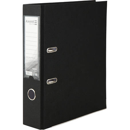 Реєстратор Axent 75мм. D1714-01C чорний, фото 1