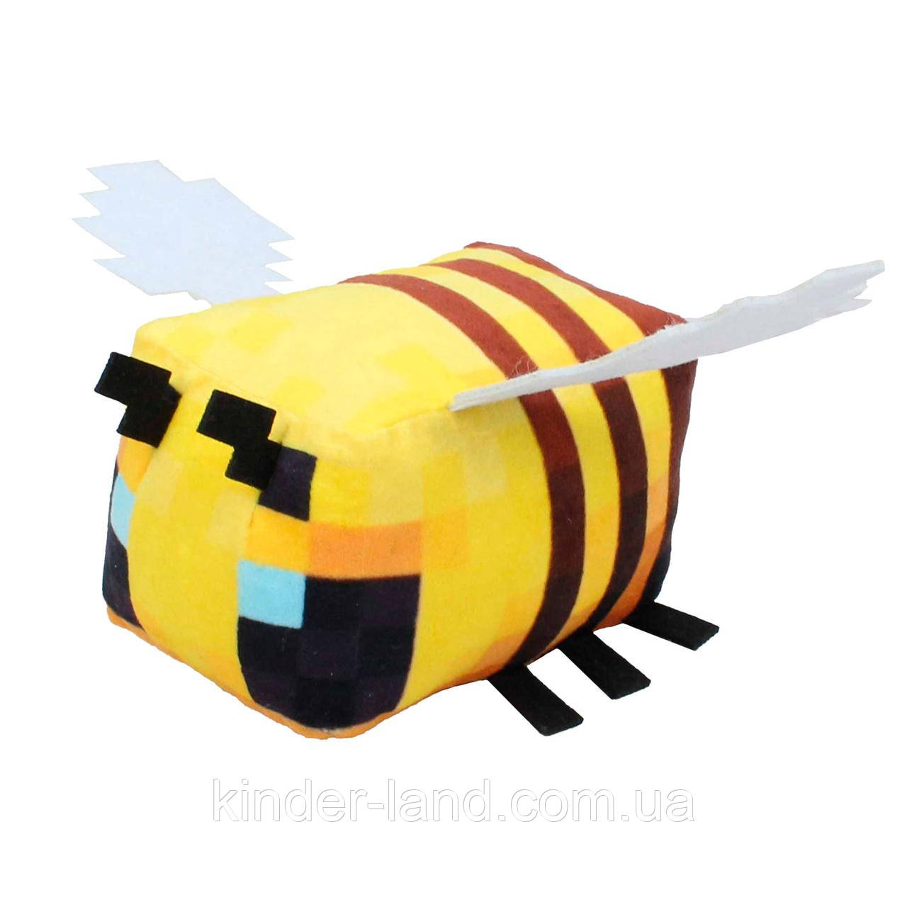 М’яка іграшка МК Бджілка, Майнкрафт, Minecraft, 15 см