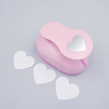 Діркопробивач для вафельного паперу Сердечко 5 см