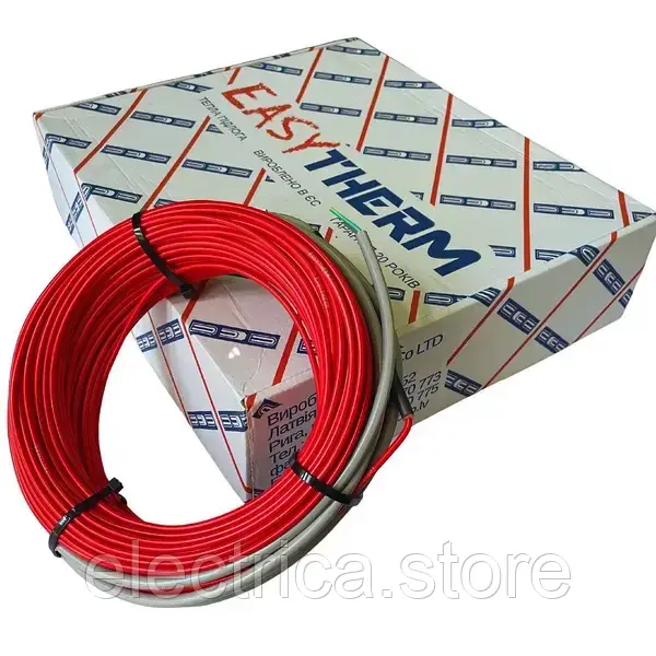 Нагрівальний кабель EASYTHERM довжина 11м, 198Вт EC11.0, фото 1
