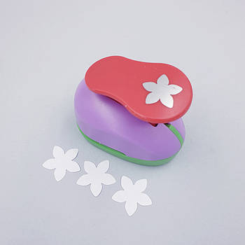 Діркопробивач для вафельного паперу Квіточок п'ятилисник 2.5 см