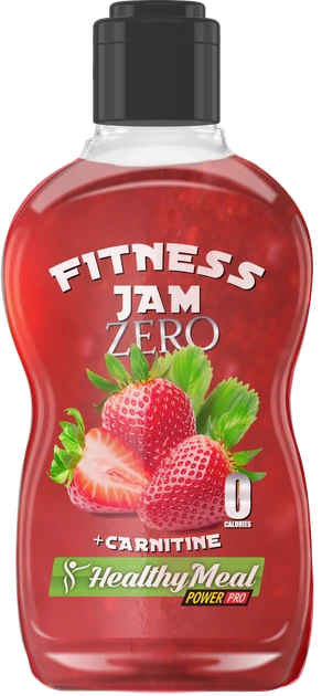 Топінг - джем Полуниця Fitness Jam Zero без цукру, 200 г