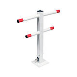 Бар'єр паркувальний «Ялинка» складаний (із замком) h=60 см b=16/ 55 см Yato YT-55744, фото 2