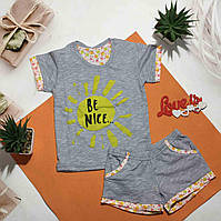 Легкий літній костюм гарної якості 100% бавовна унісекс